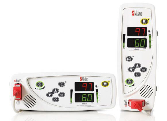 Table-top pulse oximeter / with separate sensor Rad-8® Masimo